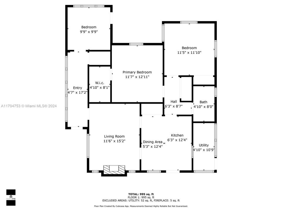 Active With Contract: $578,999 (3 beds, 1 baths, 1010 Square Feet)