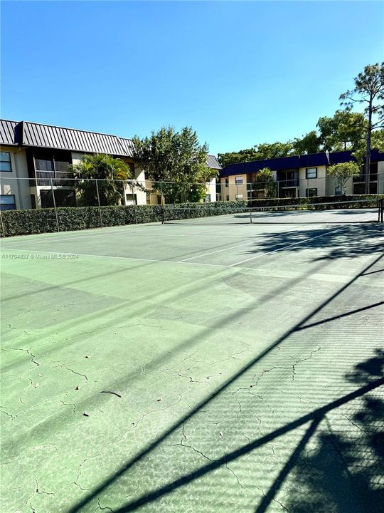 Tennis courts