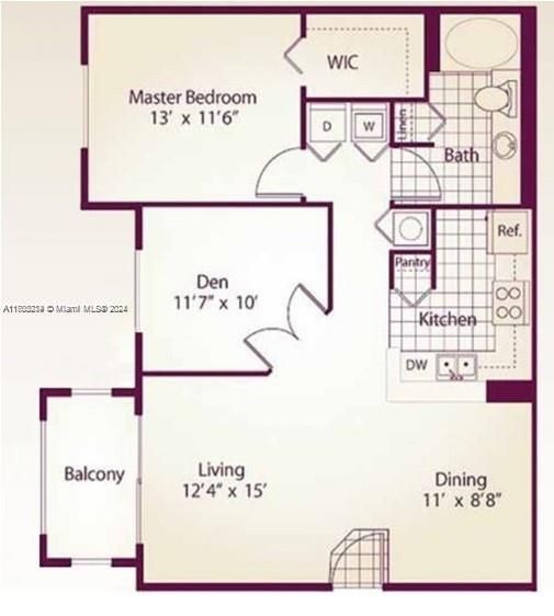 Active With Contract: $2,200 (2 beds, 1 baths, 922 Square Feet)