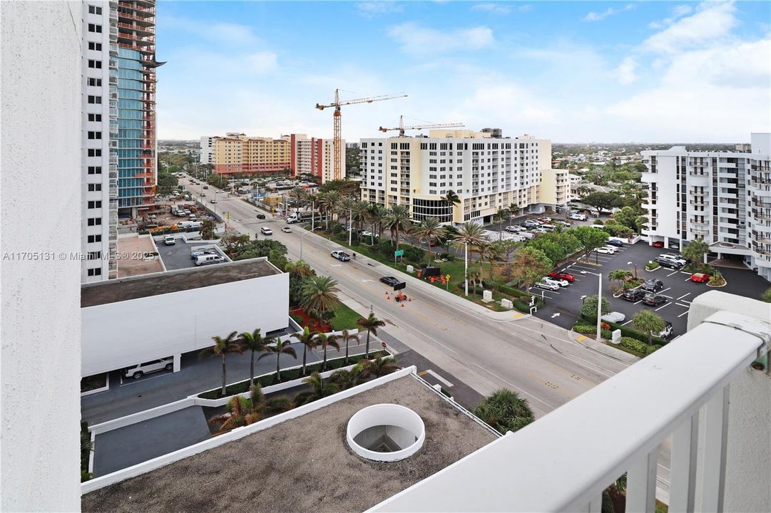 West Balcony facing South A1A