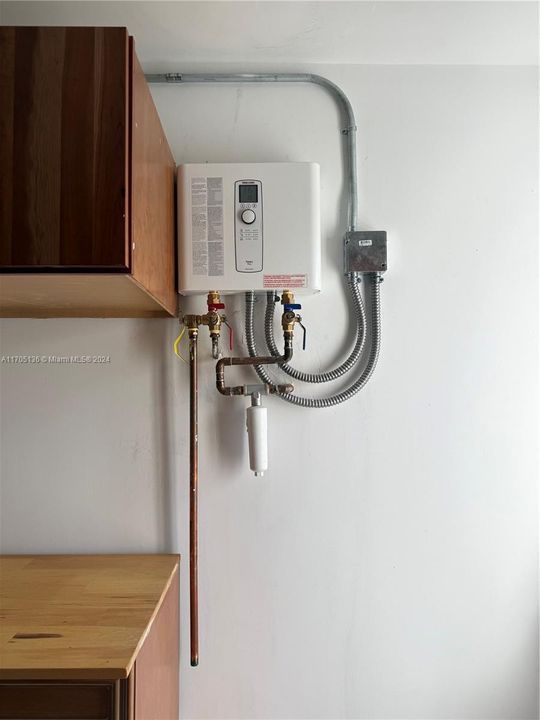 New Tankless electric water heater