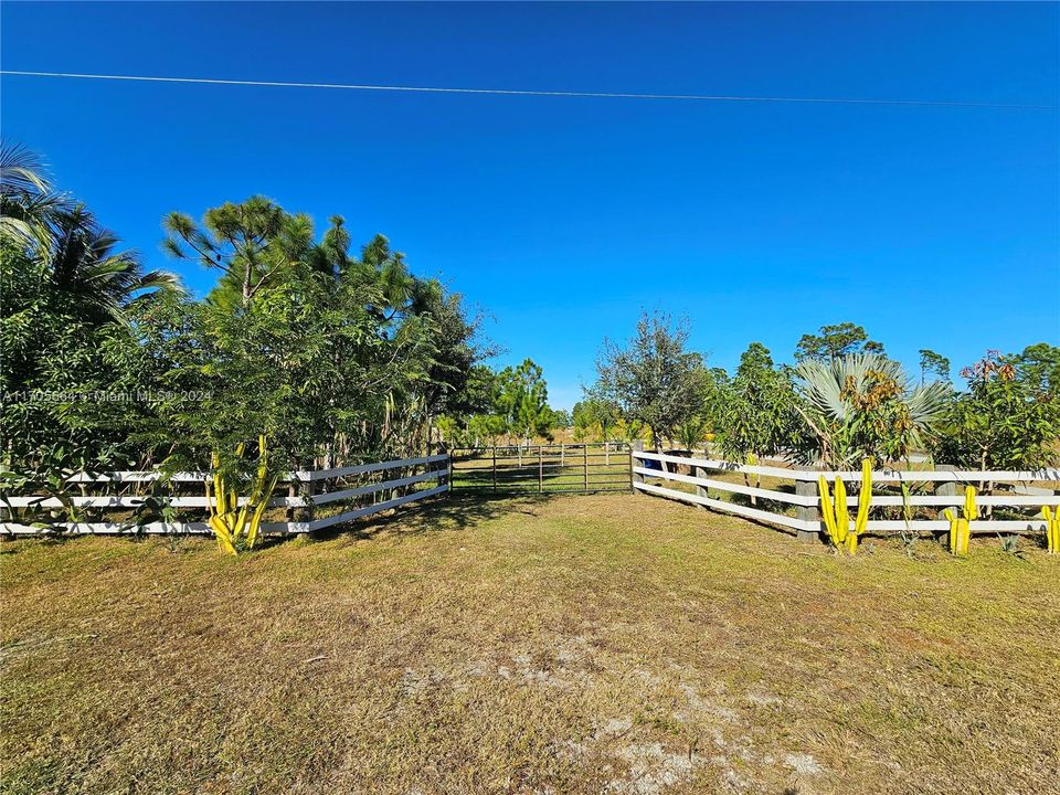 FENCED LOT NEXT DOOR ALSO FOR SALE OFF MARKET