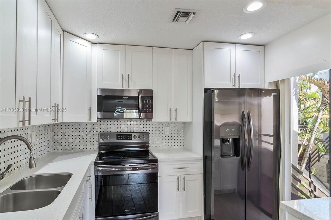 stainless steel appliances