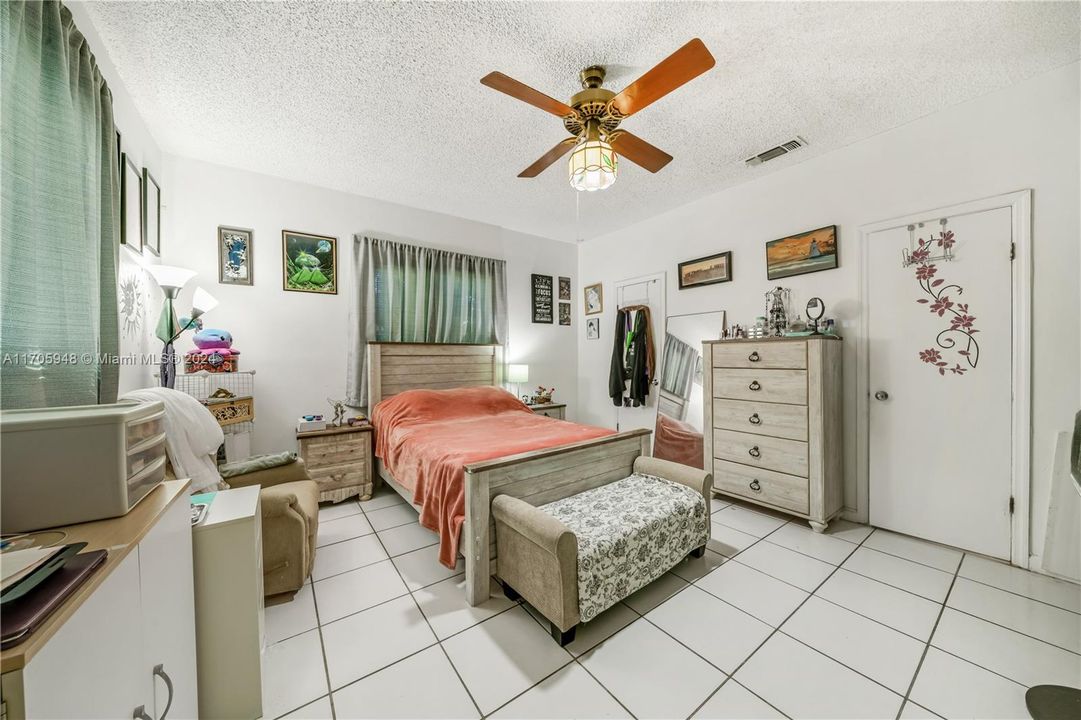 3rd bedroom off the family room which has its own bathroom.