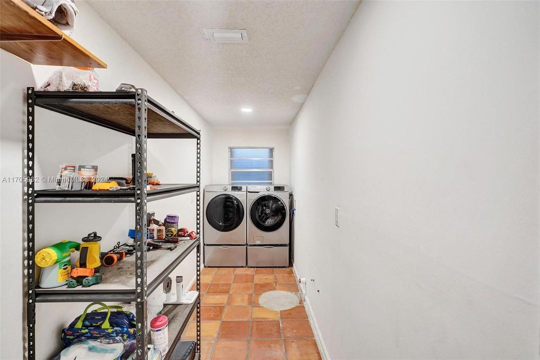 Oversized Laundry Room for Extra Storage Space