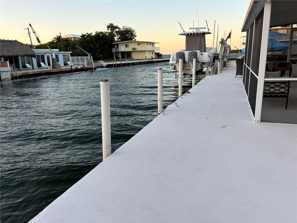 50 foot concrete dock