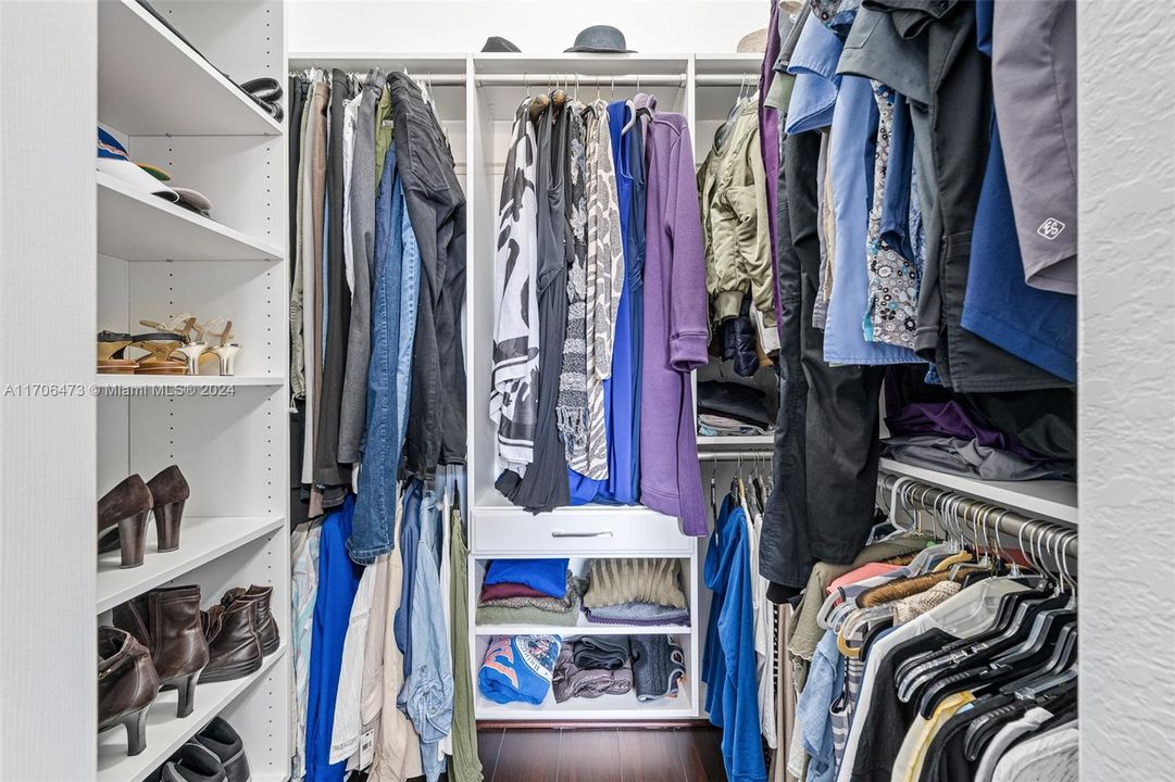 2nd Bedroom California Walk-in Closet