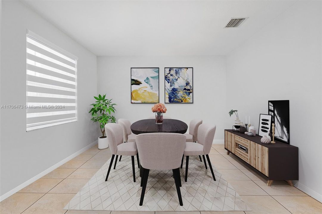 Dining room Virtual Staging