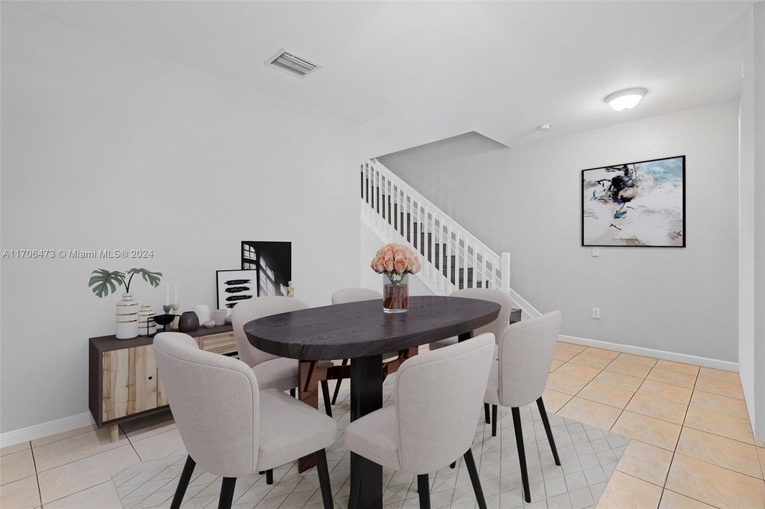 Dining room Virtual Staging