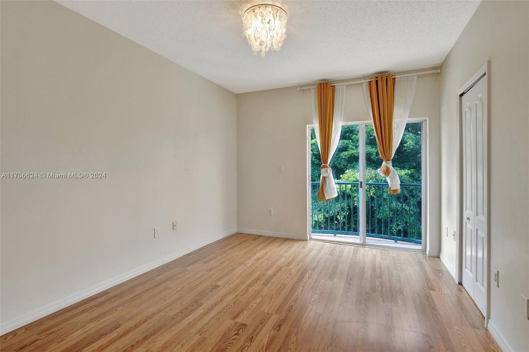 Principal Bedroom with balcony