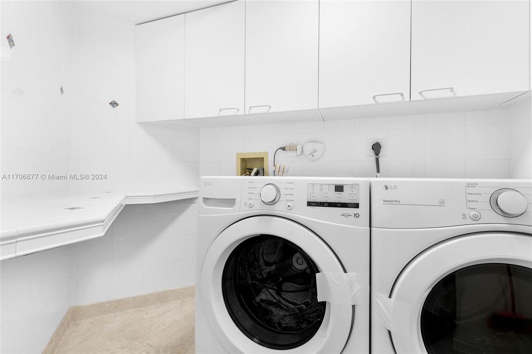 Separate Laundry room