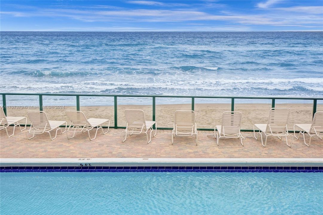 Ocean Front Pool