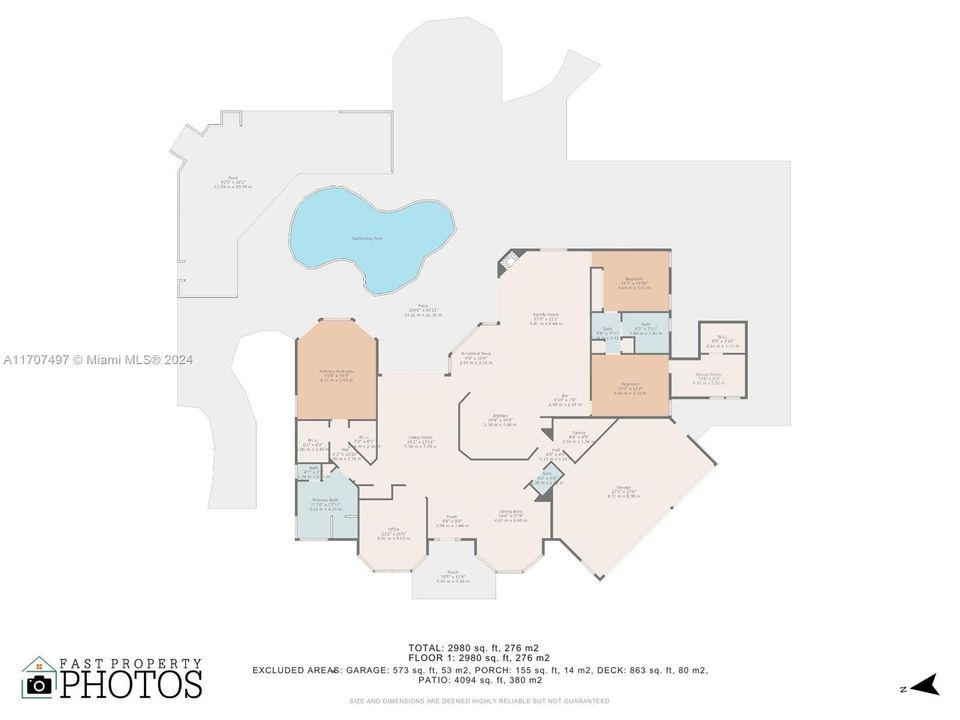 Split Bedroom Floor Plan