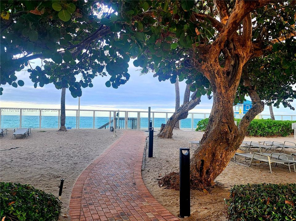 Private Beach Access Path