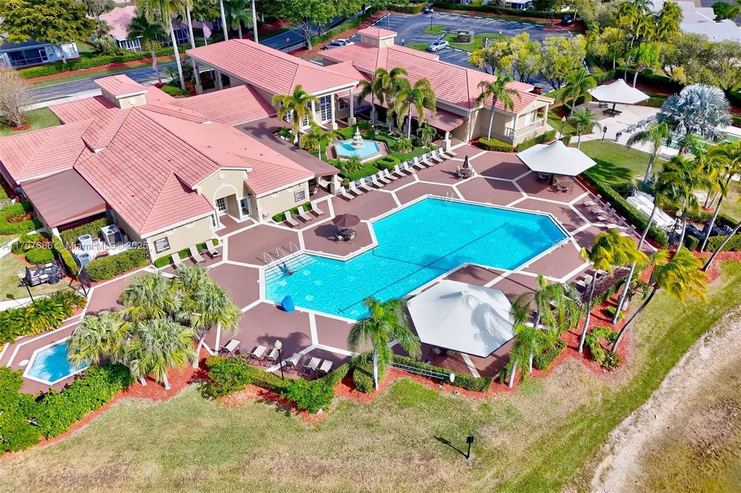 CLUBHOUSE AND POOL