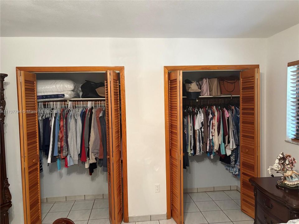 Double Master Closet