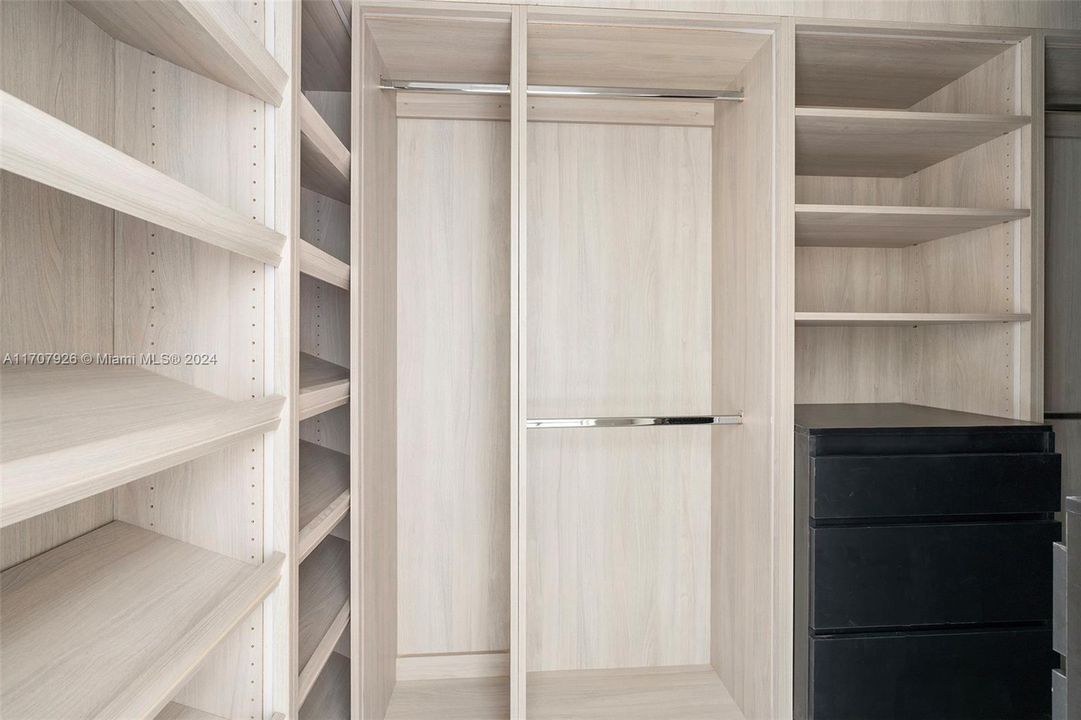 Custom closets designed for maximum organization