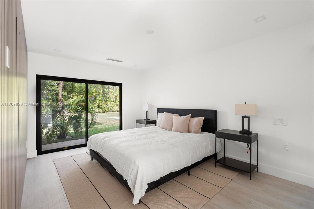 Master Bedroom with outdoor access