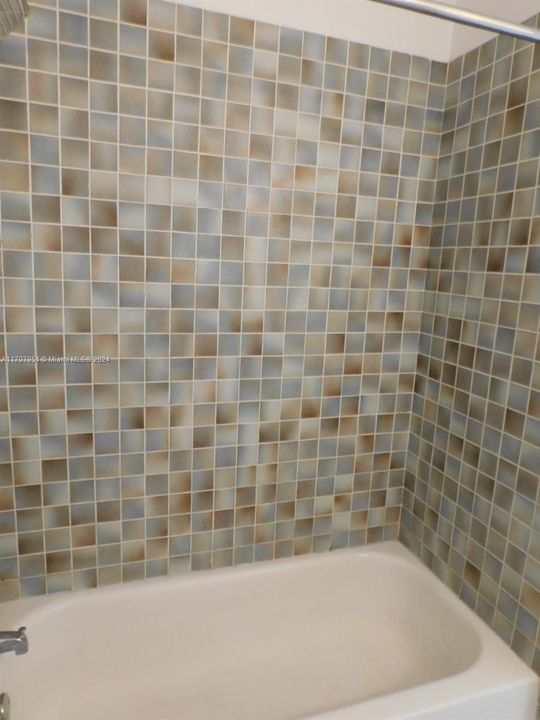 2nd bathroom shower/tub combination.