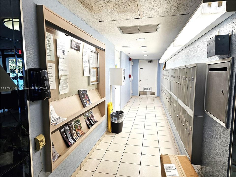 Mail room