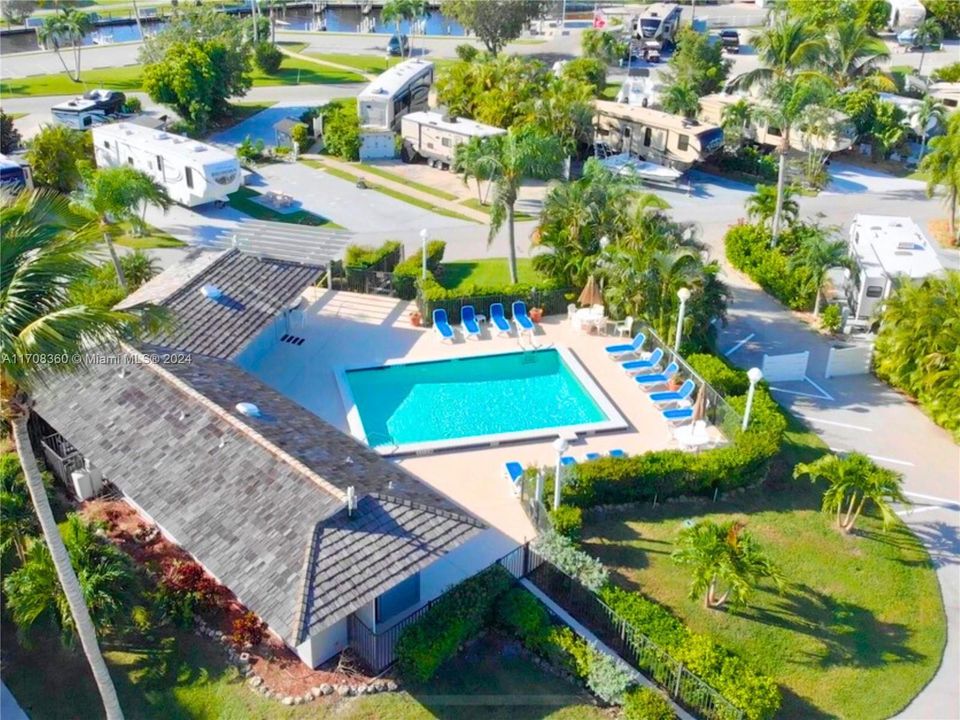 Aerial view of your closest pool