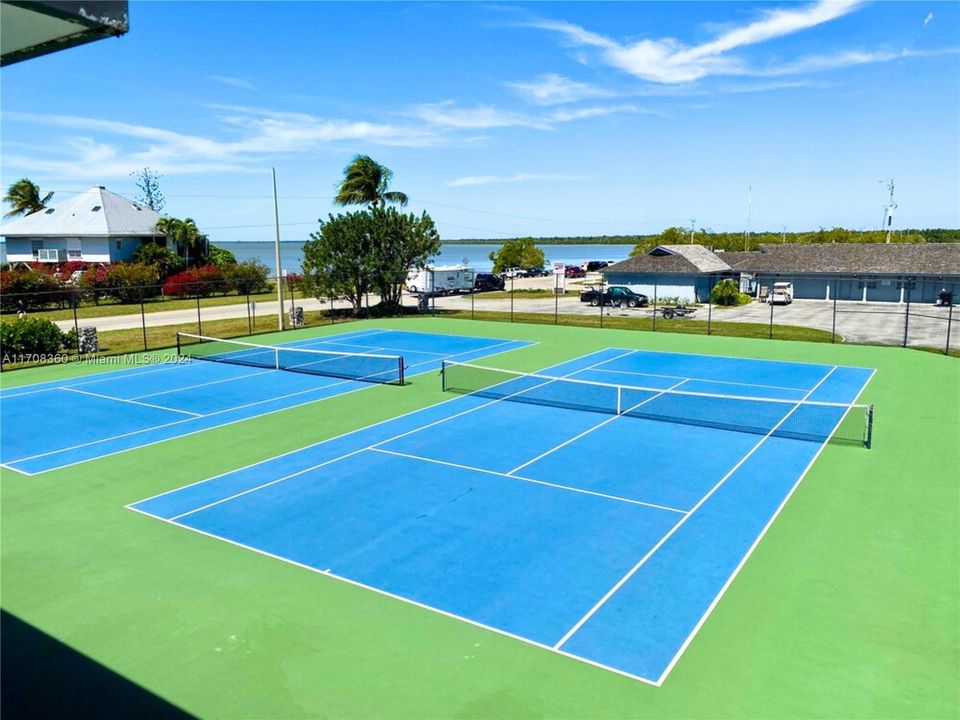 Tennis courts