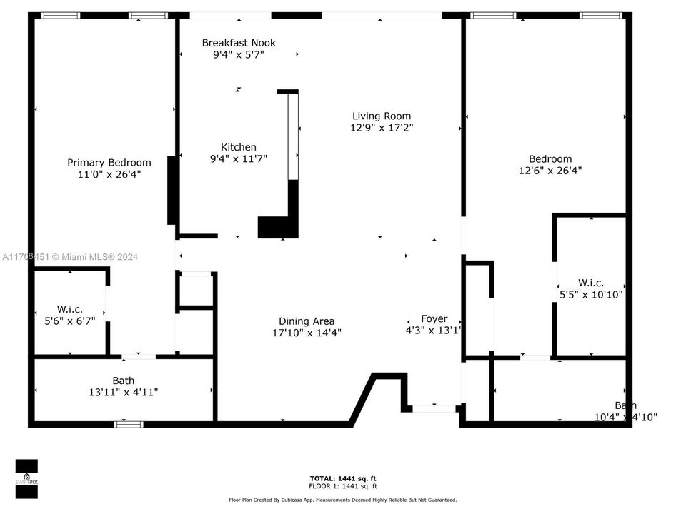 For Sale: $825,000 (2 beds, 2 baths, 1570 Square Feet)