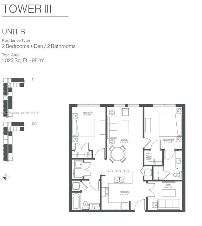 For Sale: $339,990 (2 beds, 2 baths, 1023 Square Feet)