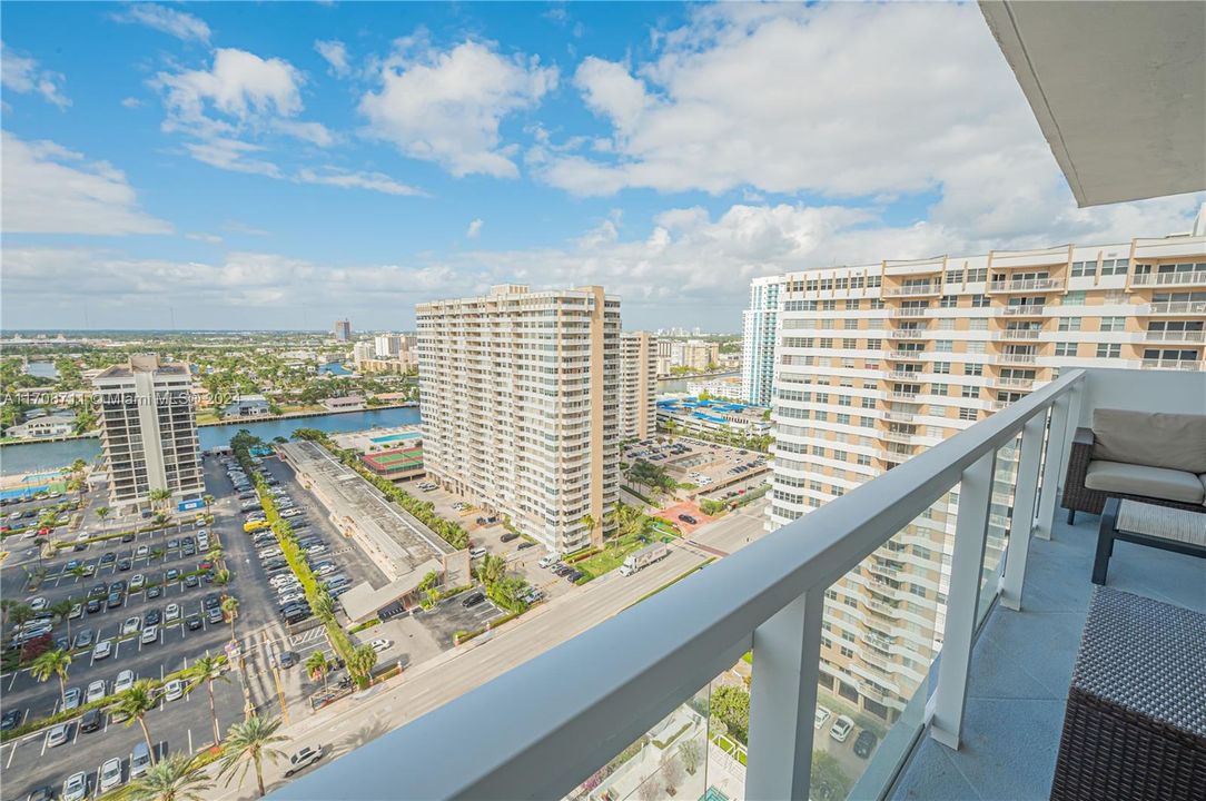 GLASS TERRACE VIEWS LOOKING NORTH ON OCEAN DRIVE