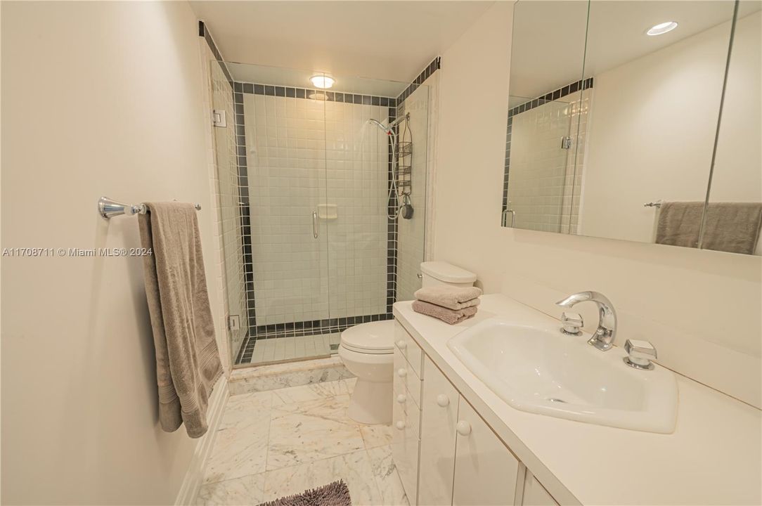 WALK-IN SHOWER BATHROOM