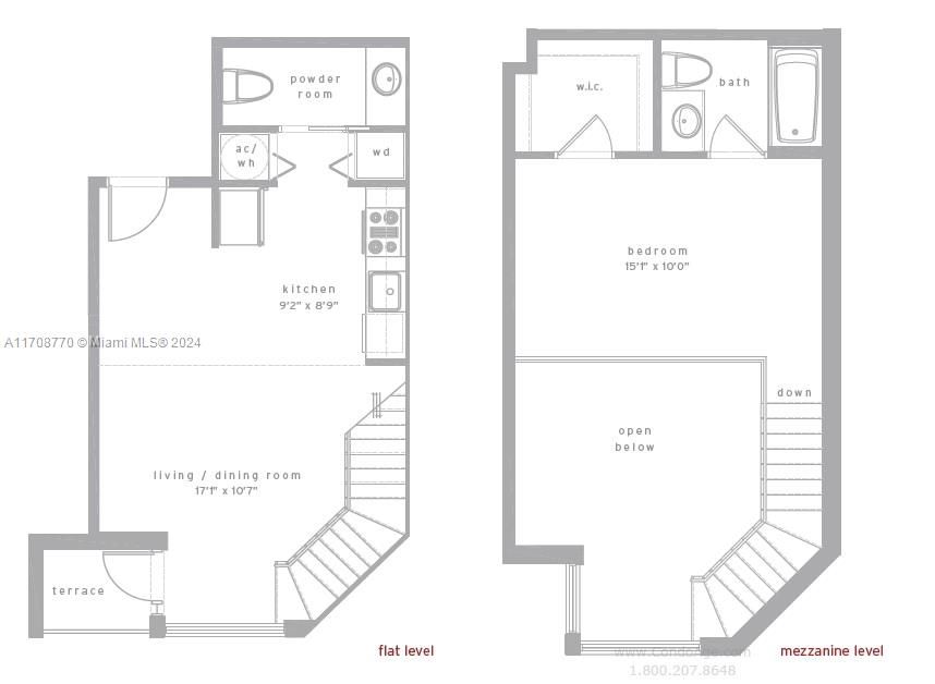 En Venta: $429,000 (1 camas, 1 baños, 624 Pies cuadrados)