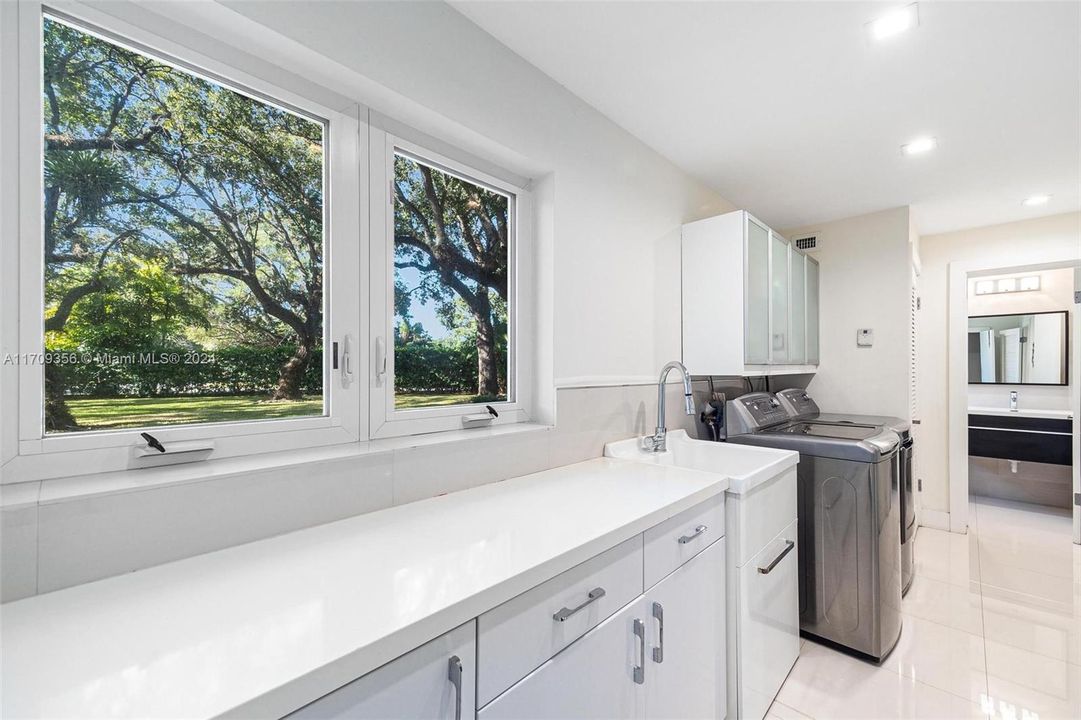 Laundry Room with Sink