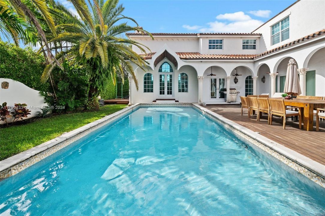 Pool and patio