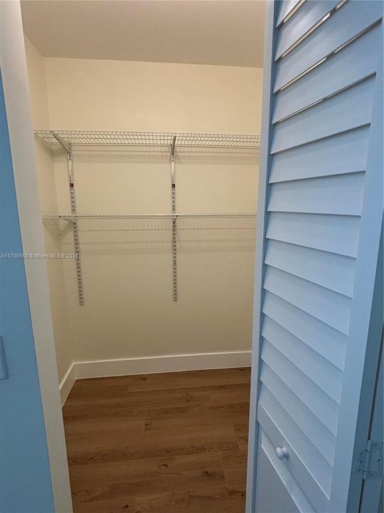 Master closet