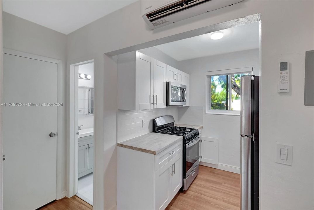 Renovated Kitchen with microwave & dishwasher