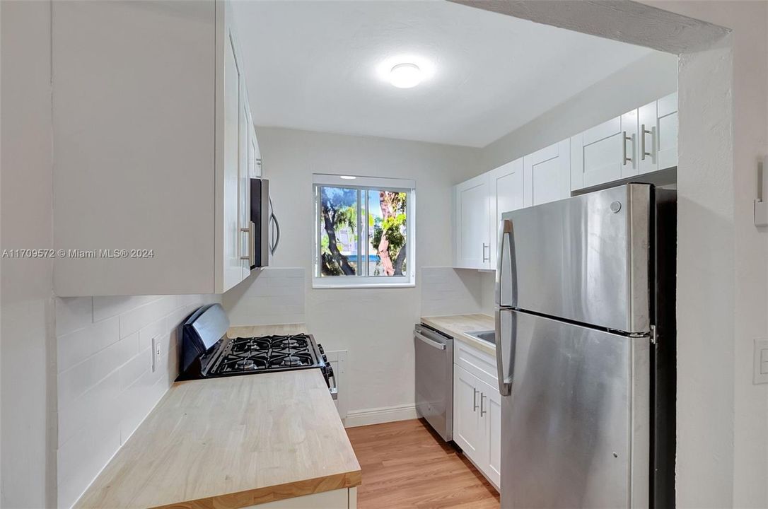 Renovated Kitchen with microwave & dishwasher