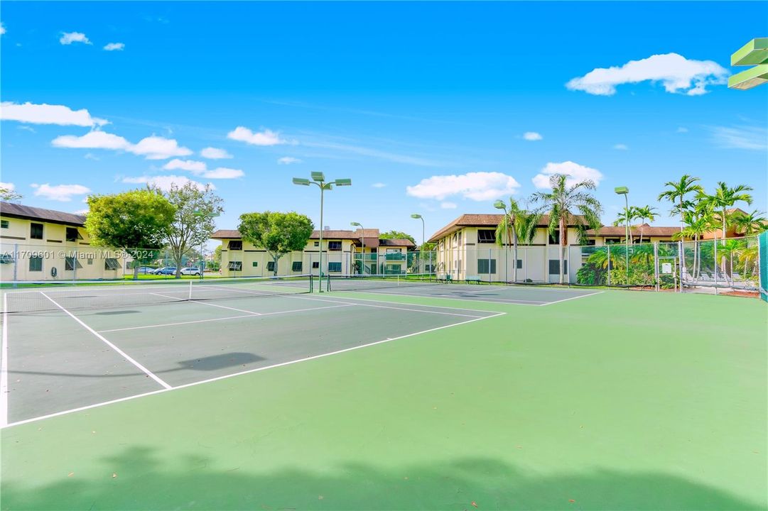 TENNIS COURTS