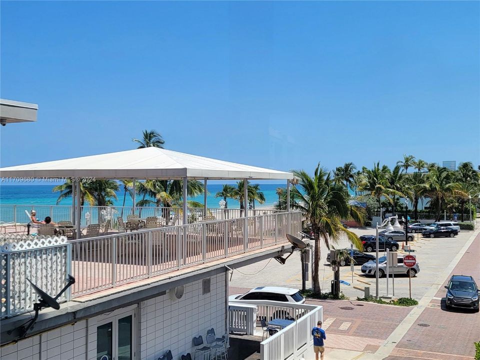 Pool Deck Overlooking the Broadwalk