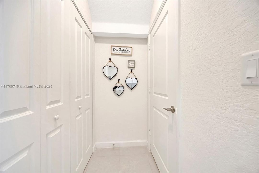 Hallway HalfBth and Washer Dryer