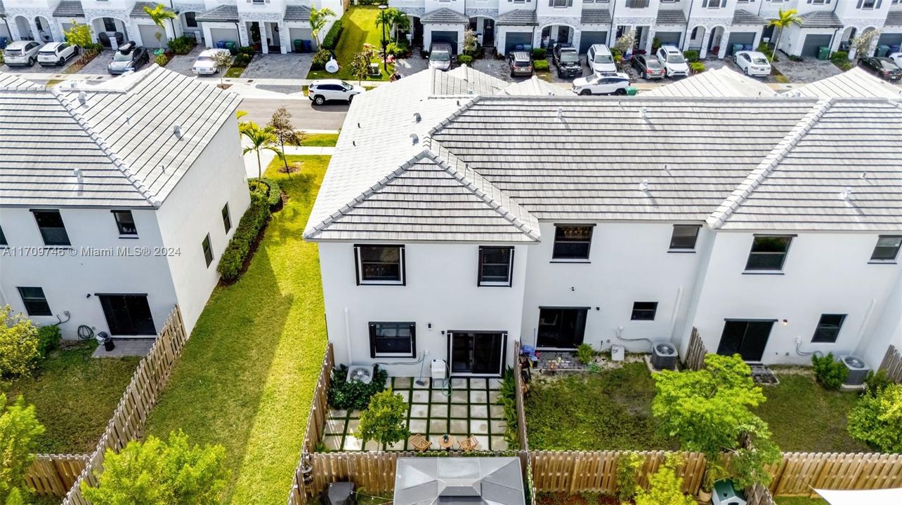 Patio Arial View