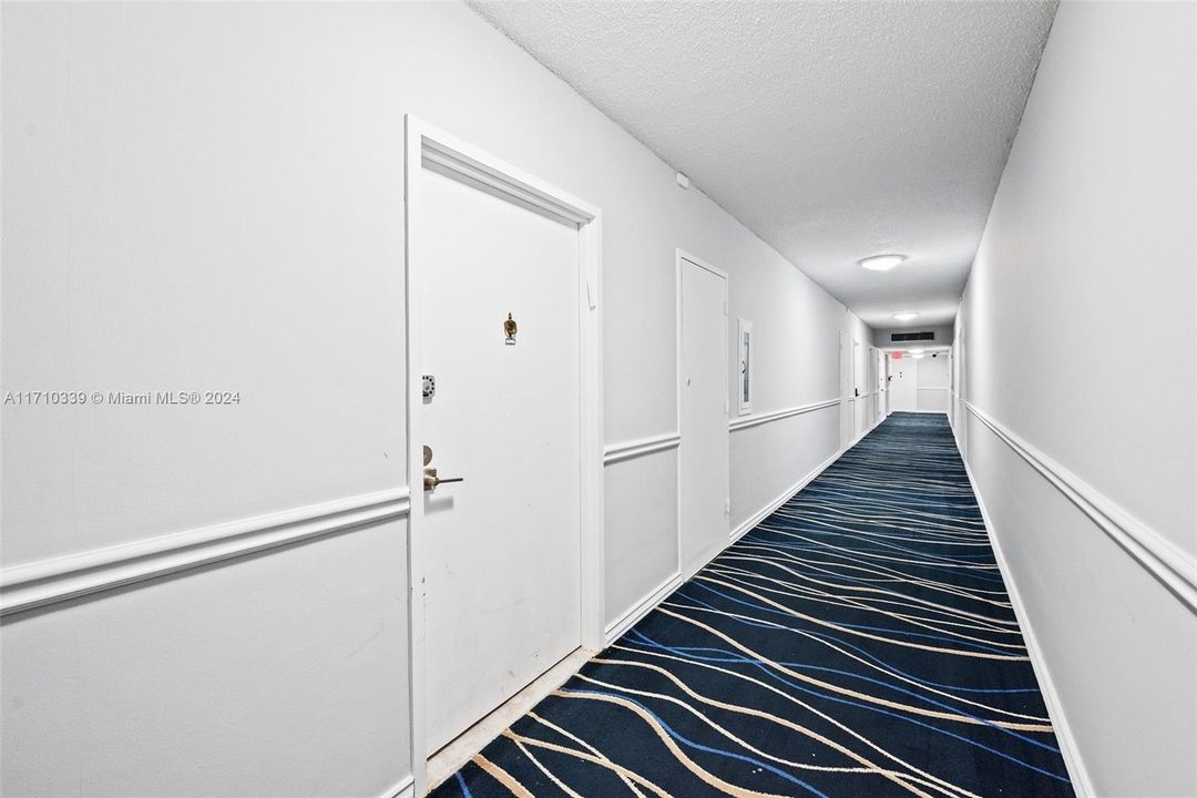 remodeled hallways