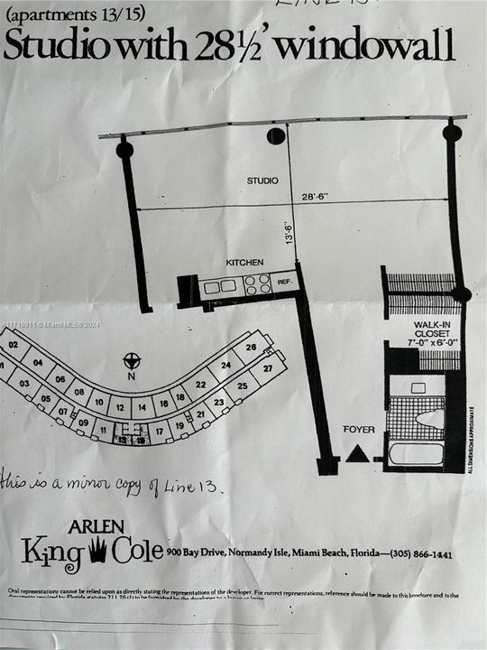 В аренду: $2,300 (1 спален, 1 ванн, 678 Квадратных фут)