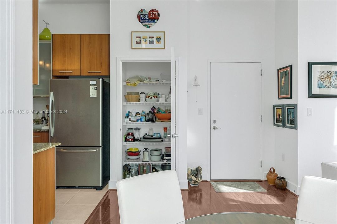 Other Pantry closet by the kitchen