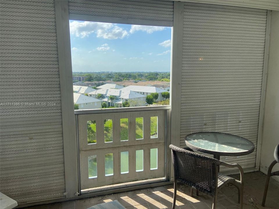 Balcony master bedroom