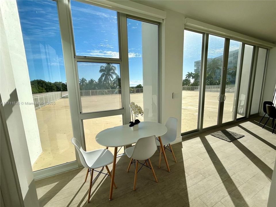 Window ocean view (east facing)