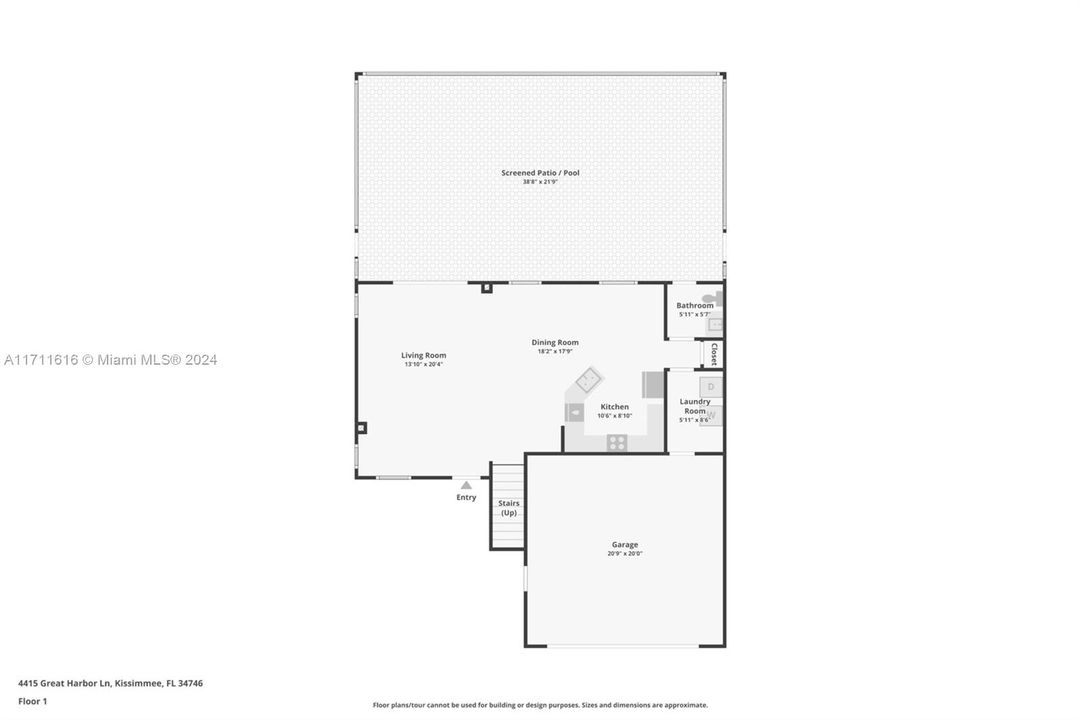 En Venta: $444,000 (4 camas, 3 baños, 2123 Pies cuadrados)