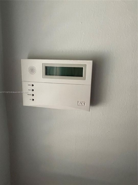 Alarm service ready to be connected