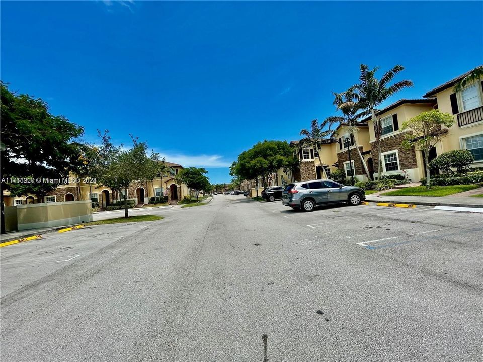 street where building is located