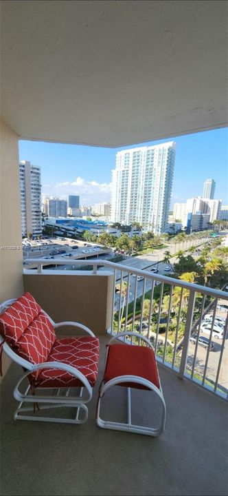 beautiful views on your spacious balcony