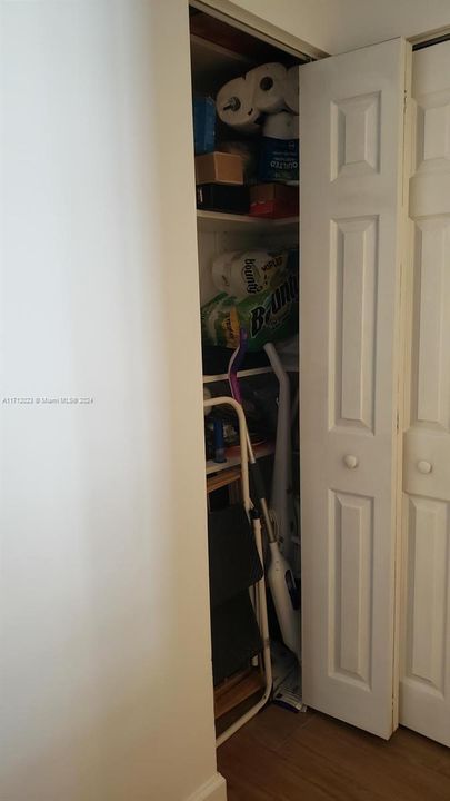 living area closet